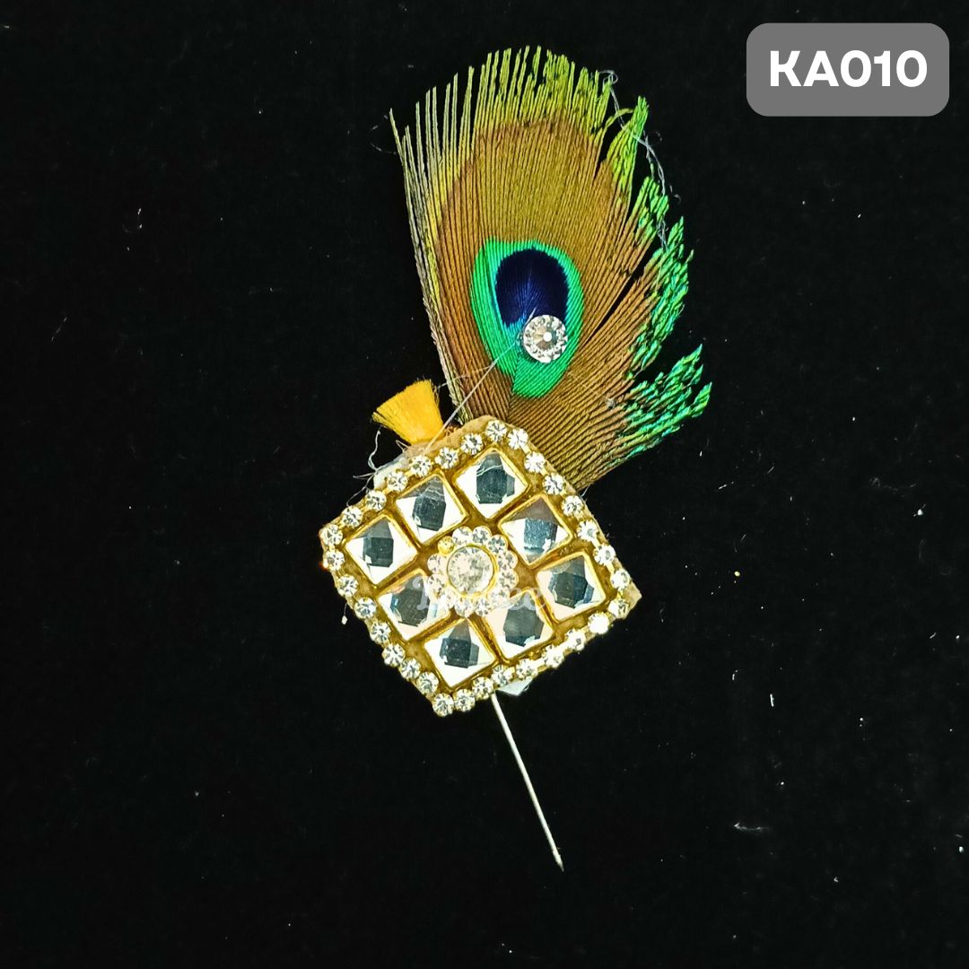 Laddu Gopal Kalangi with Peacock Feather (Mor Pankh) | Kanha Ji Kalangi | KA010