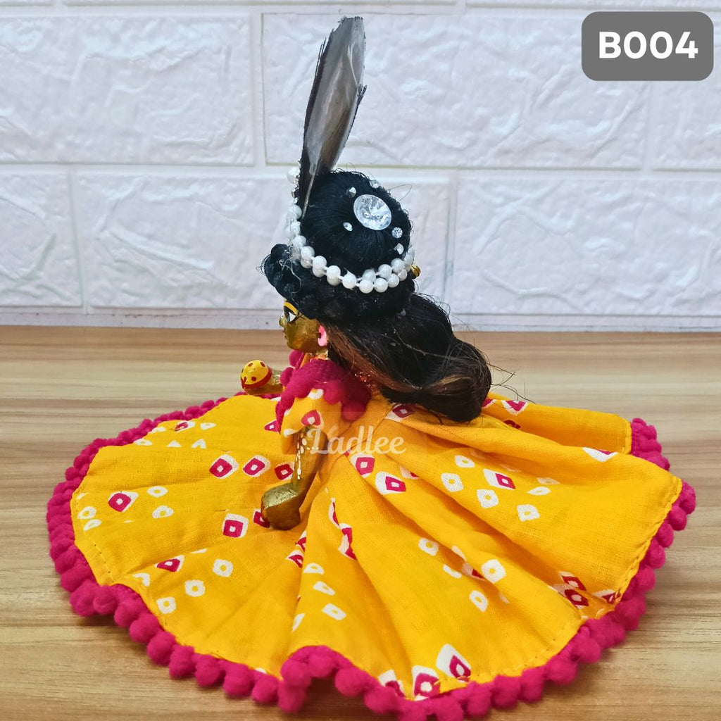 Decorative Laddu Gopal Open Hair| Size- 5 Number | B004