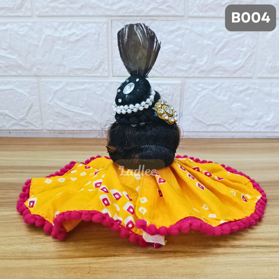 Decorative Laddu Gopal Open Hair| Size- 5 Number | B004