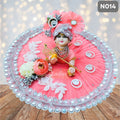 Onion colour  Laddu Gopal Poshak with Matching Pagdi | N014