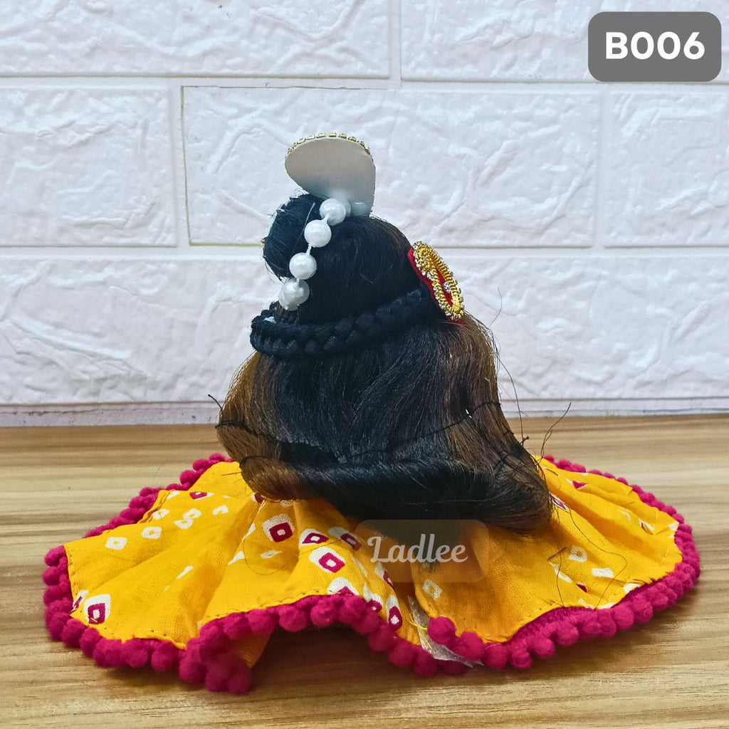 Decorative Laddu Gopal Open Hair| Size- 6 Number | B006