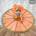 Peech Net Laddu Gopal Poshak with Matching Pagdi | N018