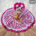 Laddu Gopal Rani Pink Cotton Poshak with Pagdi | Handmade Thakur Ji Dress | C019