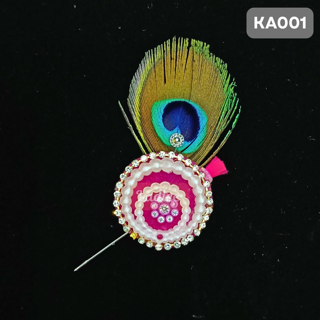 Laddu Gopal Kalangi with Peacock Feather (Mor Pankh) | Kanha Ji Kalangi | KA001