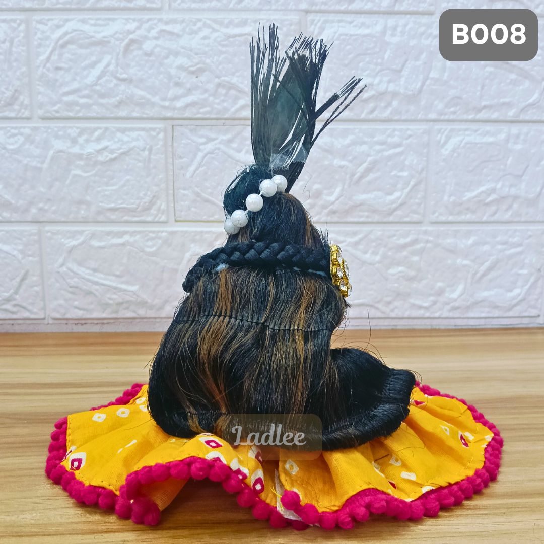 Decorative Laddu Gopal Open Hair| Size- 6 Number | B008