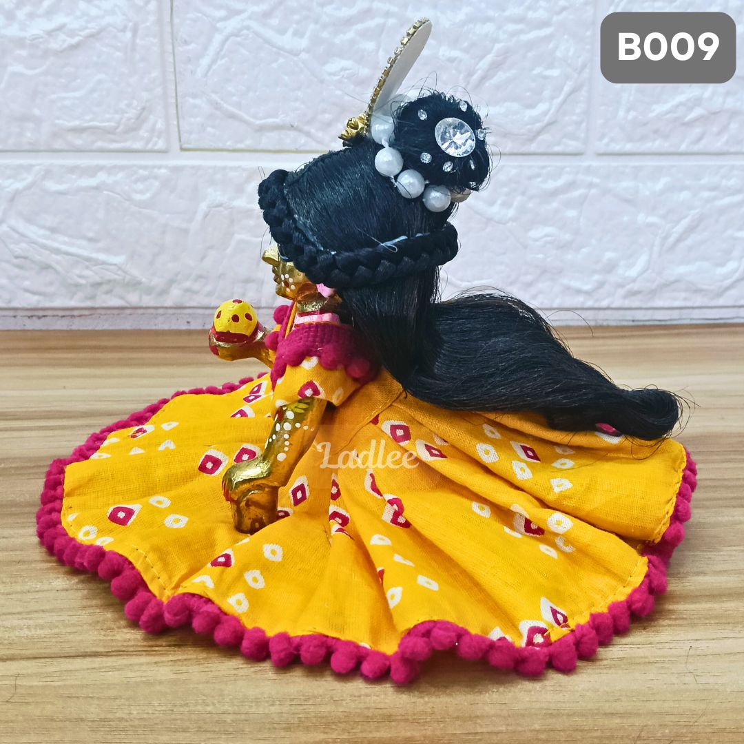 Decorative Laddu Gopal Open Hair| Size- 6 Number | B009