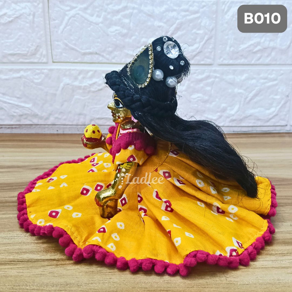 Decorative Laddu Gopal Open Hair| Size- 6 Number | B0010