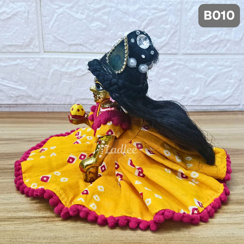 Decorative Laddu Gopal Open Hair| Size- 6 Number | B0010