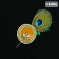 Laddu Gopal Kalangi with Peacock Feather (Mor Pankh) | Kanha Ji Kalangi | KA004