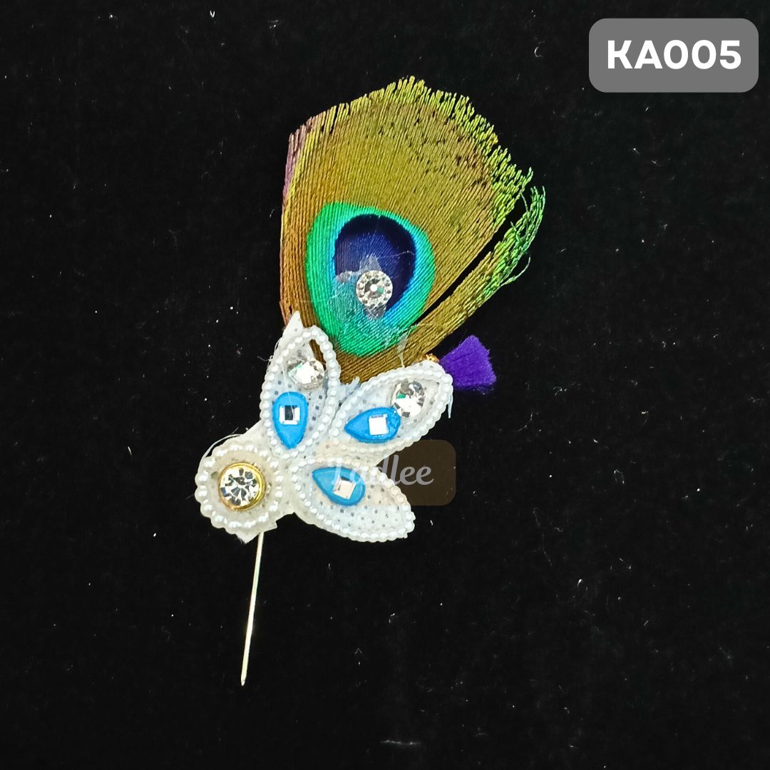 Laddu Gopal Kalangi with Peacock Feather (Mor Pankh) | Kanha Ji Kalangi | KA005