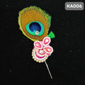 Laddu Gopal Kalangi with Peacock Feather (Mor Pankh) | Kanha Ji Kalangi | KA006