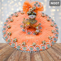 Peech Net Laddu Gopal Poshak with Matching Pagdi | N007