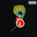 Laddu Gopal Kalangi with Peacock Feather (Mor Pankh) | Kanha Ji Kalangi | KA008