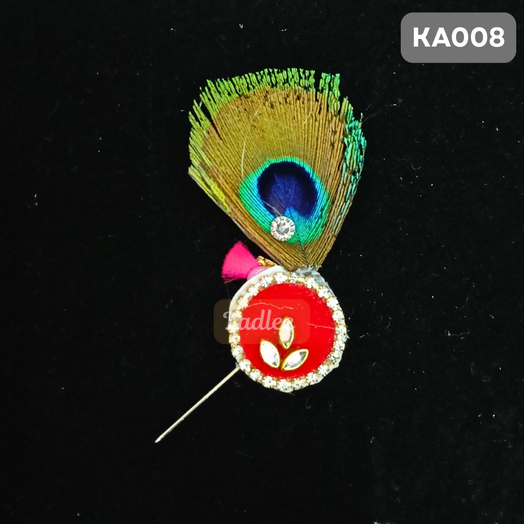 Laddu Gopal Kalangi with Peacock Feather (Mor Pankh) | Kanha Ji Kalangi | KA008