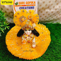 Golden Yellow Laddu Gopal Dress | RTN040