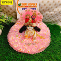 Pink Floral Laddu Gopal Dress | RTN043