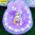 Lavender Laddu Gopal Dress with Matching Pagdi | RTN046