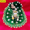 Elegant Green Laddu Gopal Dress with Matching Pagdi - RTN158 