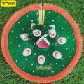  Royal Bottle Green Laddu Gopal Dress with Elegant Pagdi - RTN161 