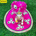 💖 Gorgeous Pink Laddu Gopal Dress with Crown – RTN174 💖