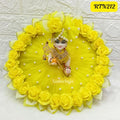 Basant Panchmi Special Lemon Yellow Laddu Gopal Outfit with Matching Pagdi | RTN212