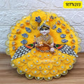 Basant Pancahmi Special Yellow Laddu Gopal Outfit with Matching Pagdi | RTN213