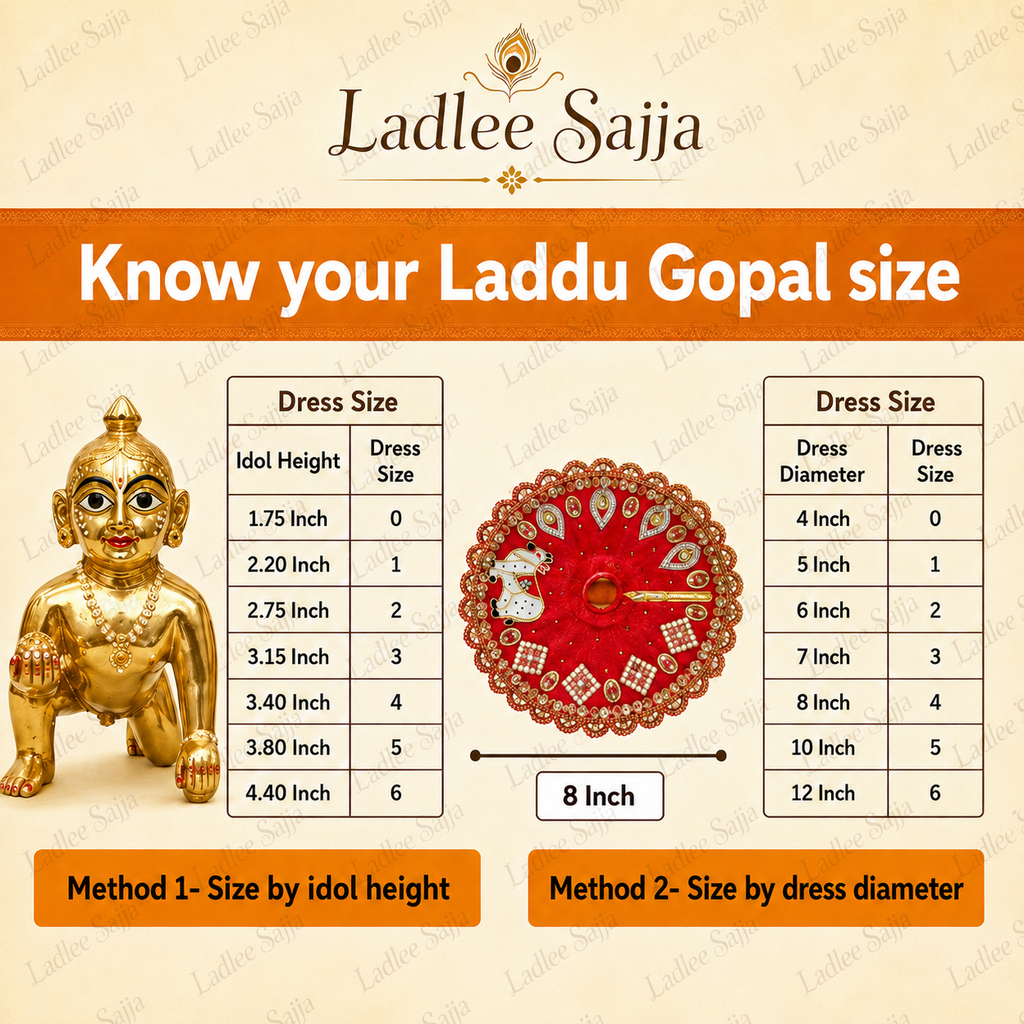 Delicate Pink Laddu Gopal Net Poshak | RTN064